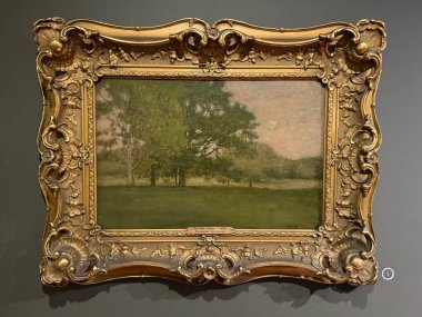 FAIRFIELD CT - 15 Mart 2025 'te Fairfield, Connecticut' taki Fairfield Üniversitesi 'ndeki Sanat Müzesi' nde sergi.