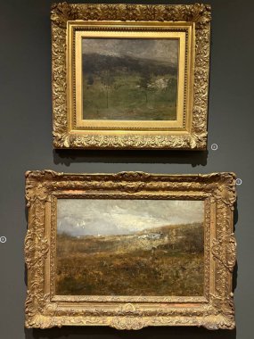 FAIRFIELD CT - 15 Mart 2025 'te Fairfield, Connecticut' taki Fairfield Üniversitesi 'ndeki Sanat Müzesi' nde sergi.