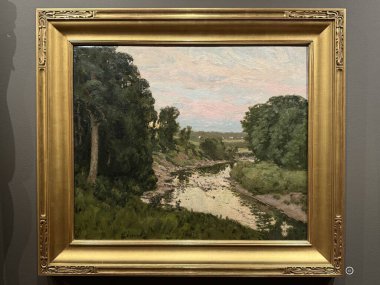 FAIRFIELD CT - 15 Mart 2025 'te Fairfield, Connecticut' taki Fairfield Üniversitesi 'ndeki Sanat Müzesi' nde sergi.