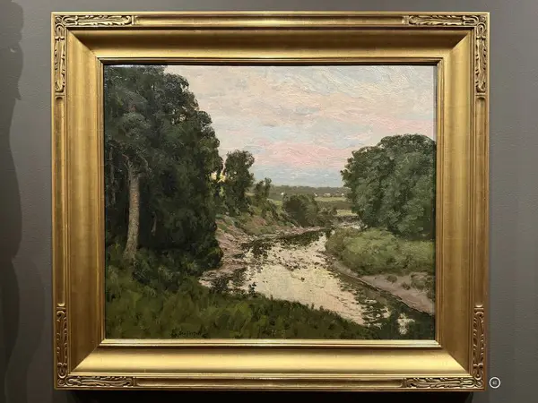 FAIRFIELD CT - 15 Mart 2025 'te Fairfield, Connecticut' taki Fairfield Üniversitesi 'ndeki Sanat Müzesi' nde sergi.