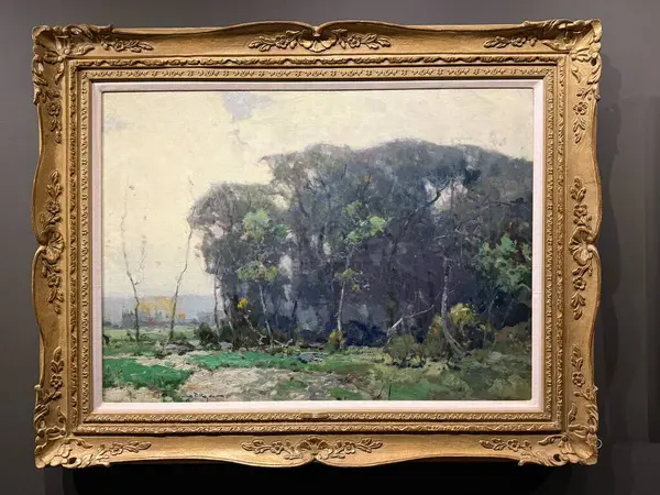 FAIRFIELD CT - 15 Mart 2025 'te Fairfield, Connecticut' taki Fairfield Üniversitesi 'ndeki Sanat Müzesi' nde sergi.