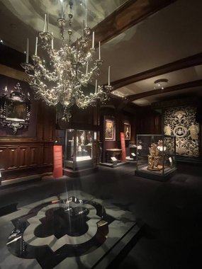 STOCKHOLM, SWEDEN - 29 Temmuz 2023 'te İsveç' in Stockholm kentindeki Kraliyet Sarayı 'nda düzenlenen Jübile Sergisi.