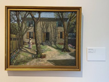 12 Nisan 2025 'te Wilmington, Kuzey Carolina' daki Cameron Sanat Müzesi 'nde Elisabeth Chant sergisi açıldı..