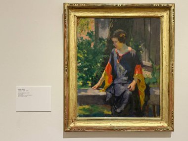 12 Nisan 2025 'te Wilmington, Kuzey Carolina' daki Cameron Sanat Müzesi 'nde Elisabeth Chant sergisi açıldı..