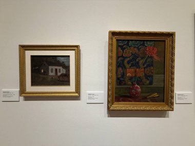 12 Nisan 2025 'te Wilmington, Kuzey Carolina' daki Cameron Sanat Müzesi 'nde Elisabeth Chant sergisi açıldı..