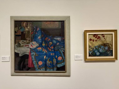 12 Nisan 2025 'te Wilmington, Kuzey Carolina' daki Cameron Sanat Müzesi 'nde Elisabeth Chant sergisi açıldı..