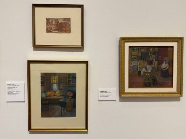 12 Nisan 2025 'te Wilmington, Kuzey Carolina' daki Cameron Sanat Müzesi 'nde Elisabeth Chant sergisi açıldı..