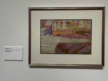 12 Nisan 2025 'te Wilmington, Kuzey Carolina' daki Cameron Sanat Müzesi 'nde Elisabeth Chant sergisi açıldı..