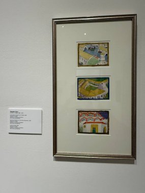 12 Nisan 2025 'te Wilmington, Kuzey Carolina' daki Cameron Sanat Müzesi 'nde Elisabeth Chant sergisi açıldı..