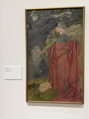 12 Nisan 2025 'te Wilmington, Kuzey Carolina' daki Cameron Sanat Müzesi 'nde Elisabeth Chant sergisi açıldı..