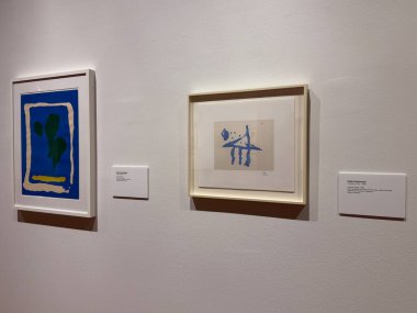 WILMINGTON, NC - 12 Nisan 2025 'te Wilmington, Kuzey Carolina' daki Cameron Sanat Müzesinde Oyun Değiştiricileri sergisi.