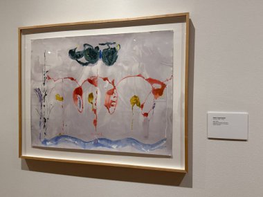 WILMINGTON, NC - 12 Nisan 2025 'te Wilmington, Kuzey Carolina' daki Cameron Sanat Müzesinde Oyun Değiştiricileri sergisi.