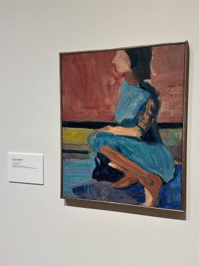 WILMINGTON, NC - 12 Nisan 2025 'te Wilmington, Kuzey Carolina' daki Cameron Sanat Müzesinde Oyun Değiştiricileri sergisi.