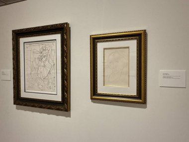 WILMINGTON, NC - 12 Nisan 2025 'te Wilmington, Kuzey Carolina' daki Cameron Sanat Müzesinde Oyun Değiştiricileri sergisi.