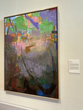 WILMINGTON, NC - 12 Nisan 2025 'te Wilmington, Kuzey Carolina' daki Cameron Sanat Müzesinde Oyun Değiştiricileri sergisi.