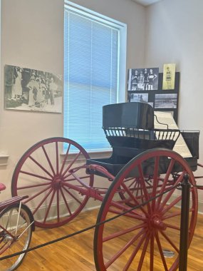 CONway, SC - 16 Nisan 2025 'te Güney Carolina' daki Horry County Müzesi 'nde sergi.