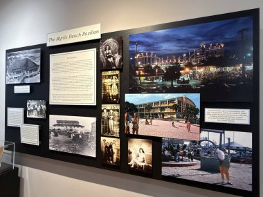 CONway, SC - 16 Nisan 2025 'te Güney Carolina' daki Horry County Müzesi 'nde sergi.