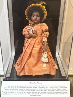 CONway, SC - 16 Nisan 2025 'te Güney Carolina' daki Horry County Müzesi 'nde sergi.