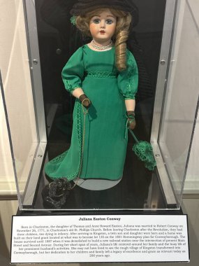 CONway, SC - 16 Nisan 2025 'te Güney Carolina' daki Horry County Müzesi 'nde sergi.