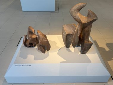 REYKJAVIK, ICELAND - 23 Temmuz 2025 'te Reykjavik, İzlanda' daki Gerdarsafn Kopavogur Sanat Müzesi 'nde sergi.