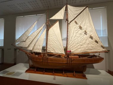 REYKJAVIK, ICELAND - 23 Temmuz 2025 'te İzlanda Ulusal Müzesi' nde sergi.