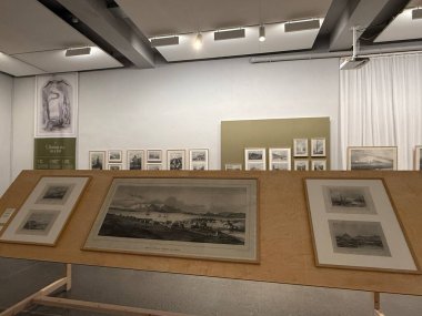 REYKJAVIK, ICELAND - 23 Temmuz 2025 'te İzlanda' daki Reykjavik Denizcilik Müzesi 'nde sergi.