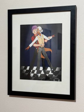 3 Mayıs 2025 'te Bridgeport, Connecticut' taki Housatonic Sanat Müzesi 'nde sergi açıldı..