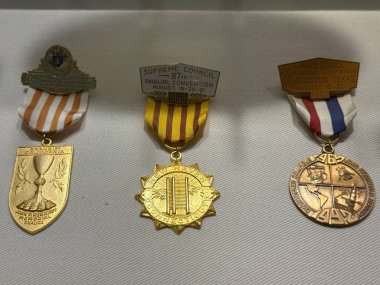 New Haven, Connecticut 'ta 3 Mayıs 2025' te kutsanmış Michael McGivney Hac Merkezi (eski adıyla Kolomb Müzesi Şövalyeleri).