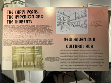 NEW HAVEN, CT - 3 MAYIS: 3 MAYIS: 3 Mayıs 2025 'te görüldüğü gibi Connecticut' taki New Haven Müzesinde sergi.