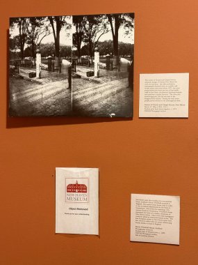 NEW HAVEN, CT - 3 MAYIS: 3 MAYIS: 3 Mayıs 2025 'te görüldüğü gibi Connecticut' taki New Haven Müzesinde sergi.