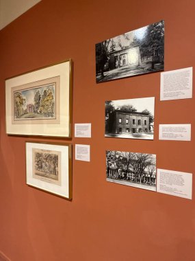 NEW HAVEN, CT - 3 MAYIS: 3 MAYIS: 3 Mayıs 2025 'te görüldüğü gibi Connecticut' taki New Haven Müzesinde sergi.