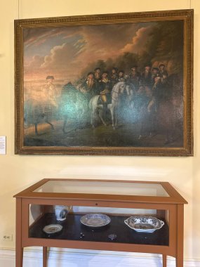 NEW HAVEN, CT - 3 MAYIS: 3 MAYIS: 3 Mayıs 2025 'te görüldüğü gibi Connecticut' taki New Haven Müzesinde sergi.