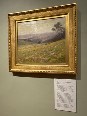 NEW HAVEN, CT - 3 MAYIS: 3 MAYIS: 3 Mayıs 2025 'te görüldüğü gibi Connecticut' taki New Haven Müzesinde sergi.