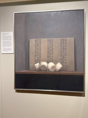 NEW HAVEN, CT - 3 MAYIS: 3 MAYIS: 3 Mayıs 2025 'te görüldüğü gibi Connecticut' taki New Haven Müzesinde sergi.