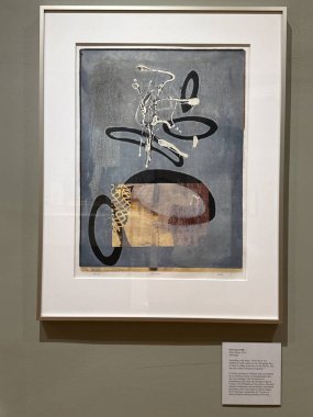 NEW HAVEN, CT - 3 MAYIS: 3 MAYIS: 3 Mayıs 2025 'te görüldüğü gibi Connecticut' taki New Haven Müzesinde sergi.