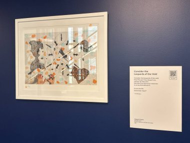 New Haven, Connecticut 'taki Yale Peabody Müzesi' nde 3 Mayıs 2025 'te görülen Rüya Hayvanlar Sergisi.