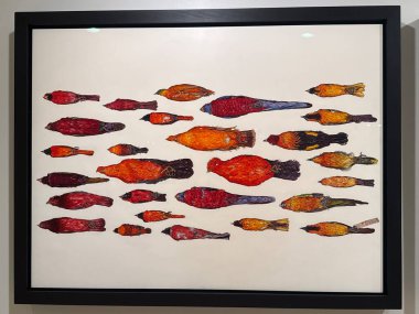 New Haven, Connecticut 'taki Yale Peabody Müzesi' nde 3 Mayıs 2025 'te görülen Sınırsız Doğa Sergisi.