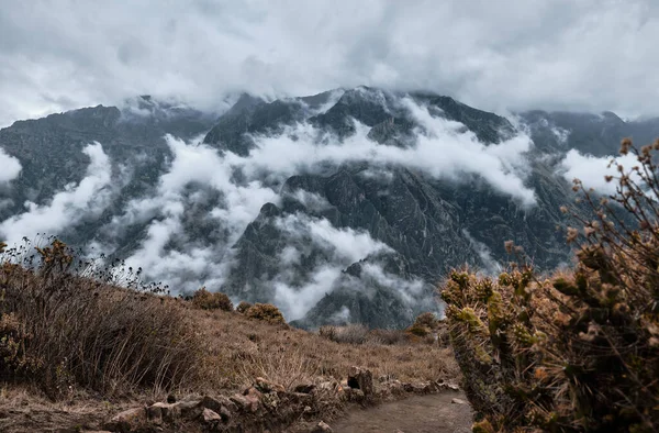 Górski Krajobraz Kanion Colca Andach Peru — Zdjęcie stockowe