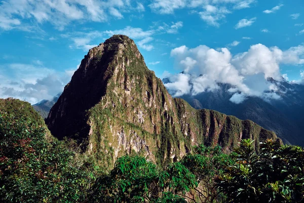 View Mountain Peaks Beautiful Landscape Andes Peru — Foto Stock