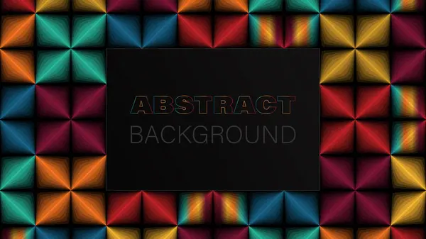 Fond Abstrait Coloré Illustration Vectorielle — Image vectorielle