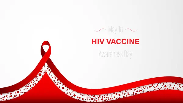 Hiv Vaccine Awareness Day Vector Illustration — Stock Vector