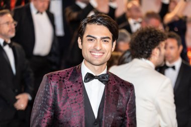 Cannes Film Festivali 'nin 75. yılında Matteo Bocelli, 