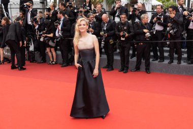 CANNES, FRANCE - MAY 22, 2022: Melanie Laurent attends the screening of 