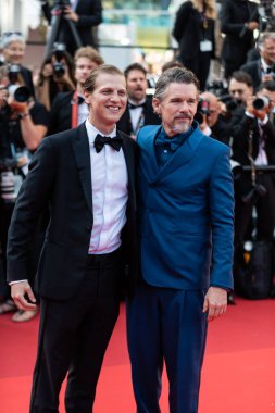 CANNES, FRANCE - MAY 21, 2022:  Ethan Hawke of the documentary series 