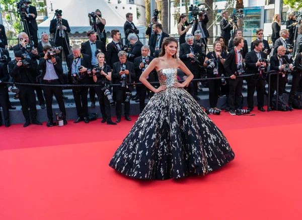 Cannes France May 2022 Emilia Dobreva Attends Screening Triangle Sadness — Foto Stock