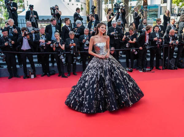 Cannes France May 2022 Emilia Dobreva Attends Screening Triangle Sadness — 图库照片