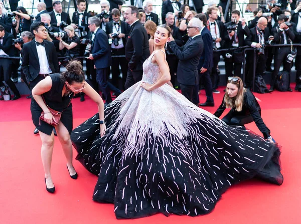Cannes Frankreich Mai 2022 Michelle Salas Während Des Filmfestivals Von — Stockfoto