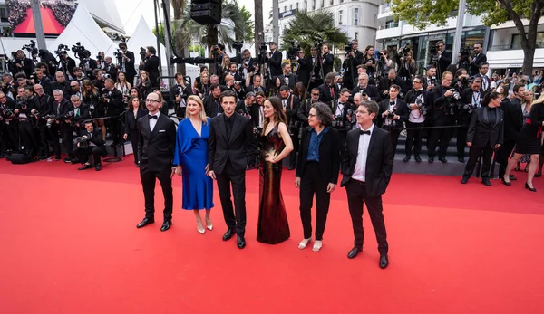 Cannes France May 2023 Members Camera Dor Jury Nicolas Marcade — 图库照片