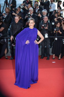 25 Mayıs 2024 - Cannes, Fransa: ABD 'li aktris Andie MacDowell, Palais des Festivals' te düzenlenen 77.