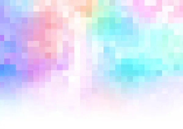 Fundo Colorido Pastel Abstrato Com Design Quadrado —  Vetores de Stock